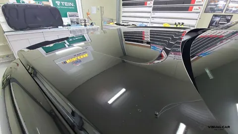 리맥 XS 썬팅을 마친 팰리세이드 LX3 측면 유리